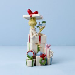 Lenox Everyday Flatware Grinch Gets The Gifts Figurine