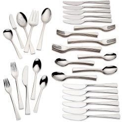 Alternative view of Lenox Everyday Flatware Biscayne 65-Piece Flatware Set