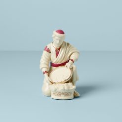 Lenox Everyday Flatware First Blessing Nativity Wine Maker Figurine