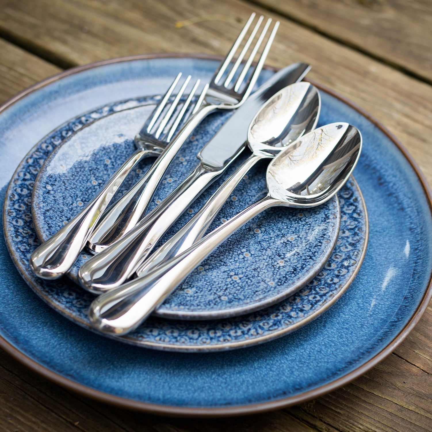 Lenox Everyday Flatware Eloquence 20-Piece Flatware Set
