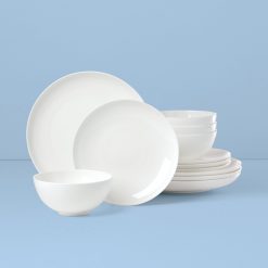 Lenox Everyday Flatware Studio 1414 Coupe 12-Piece Dinnerware Set