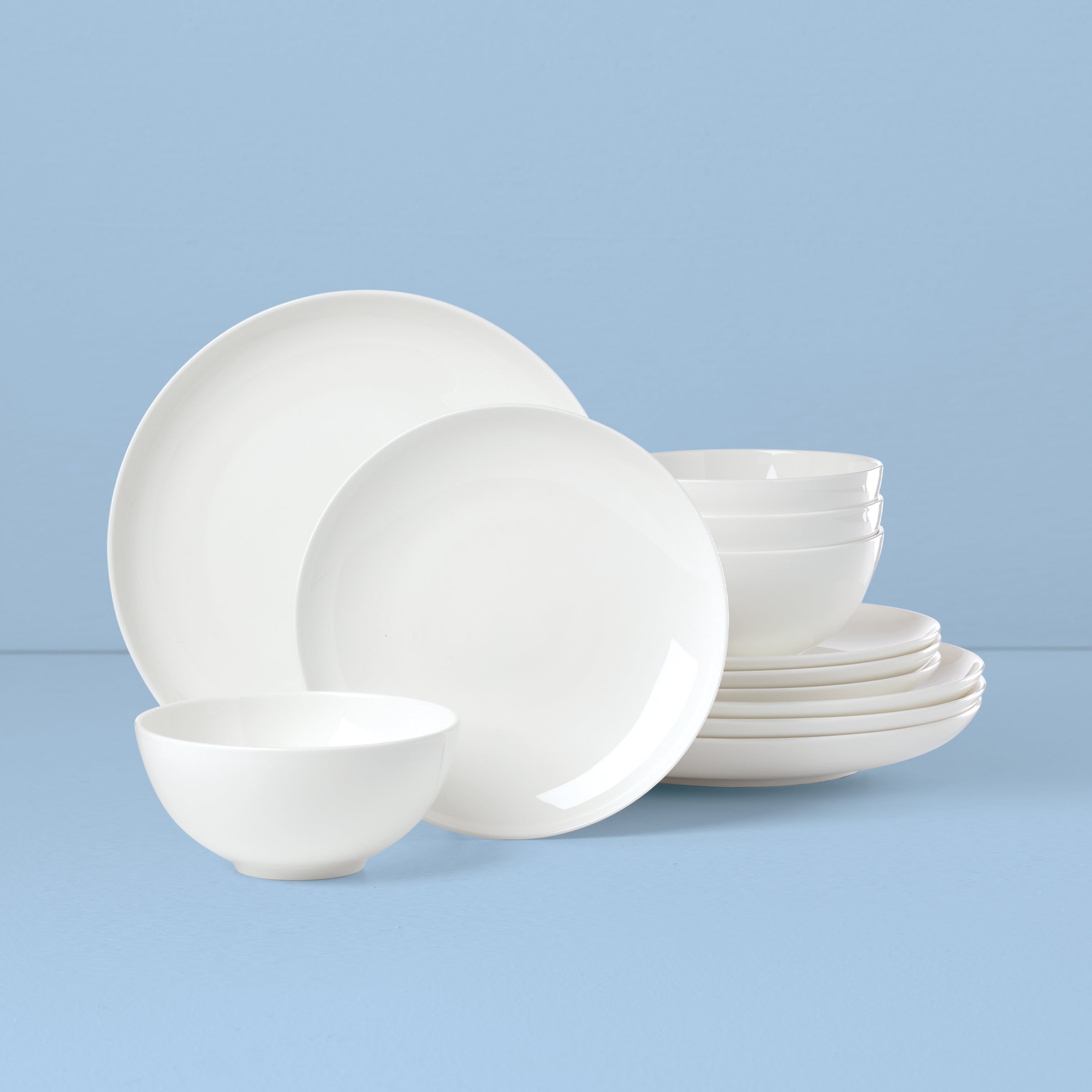 Lenox Everyday Flatware Studio 1414 Coupe 12-Piece Dinnerware Set