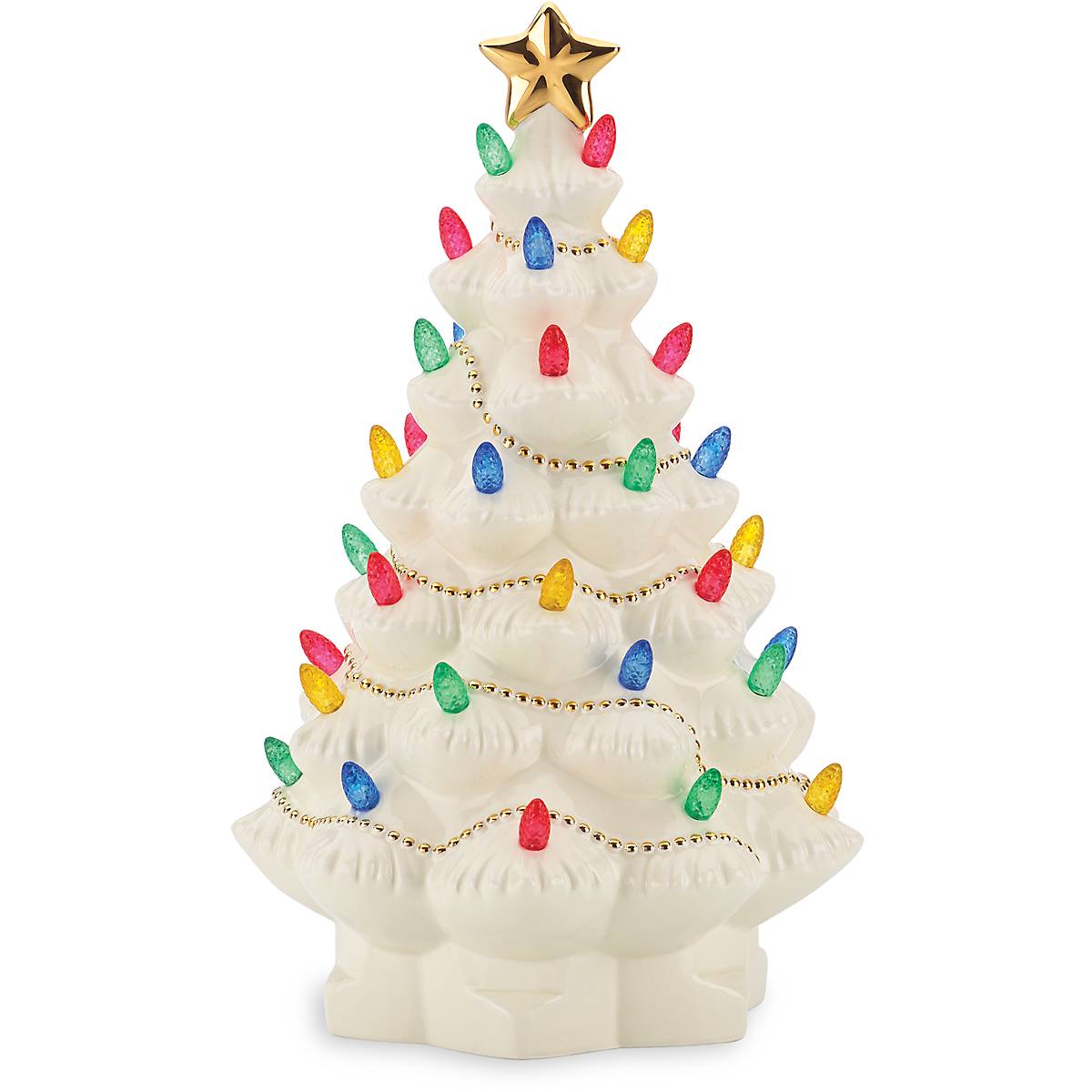Lenox Everyday Flatware Treasured Traditions Ivory Lit Tree - Image 4