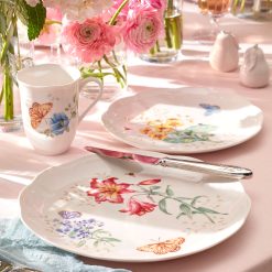 Alternative view of Lenox Everyday Flatware Butterfly Meadow Fritillary Dinner Plate