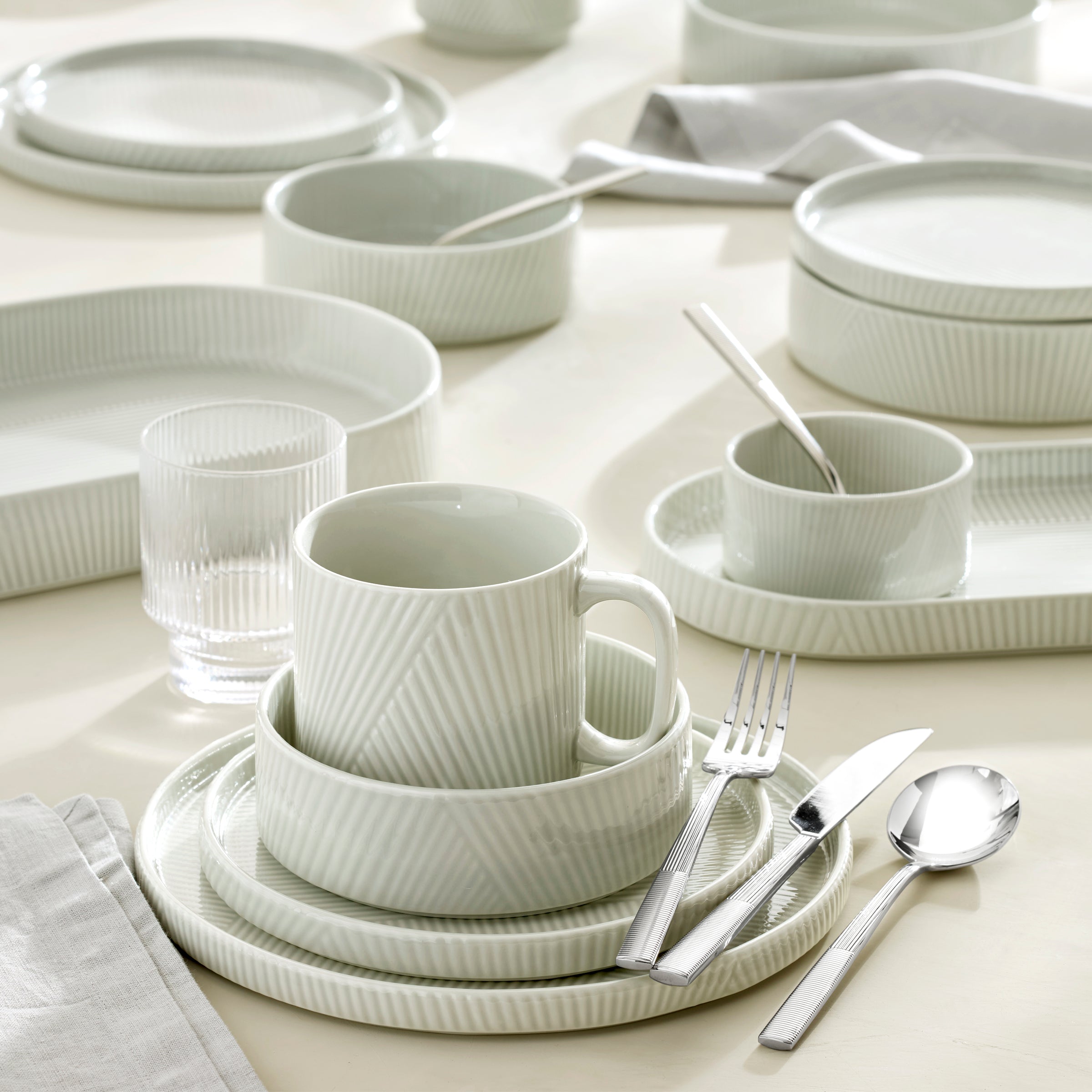 Lenox Everyday Flatware Modulus Vapor Mugs, Set of 4 - Image 3