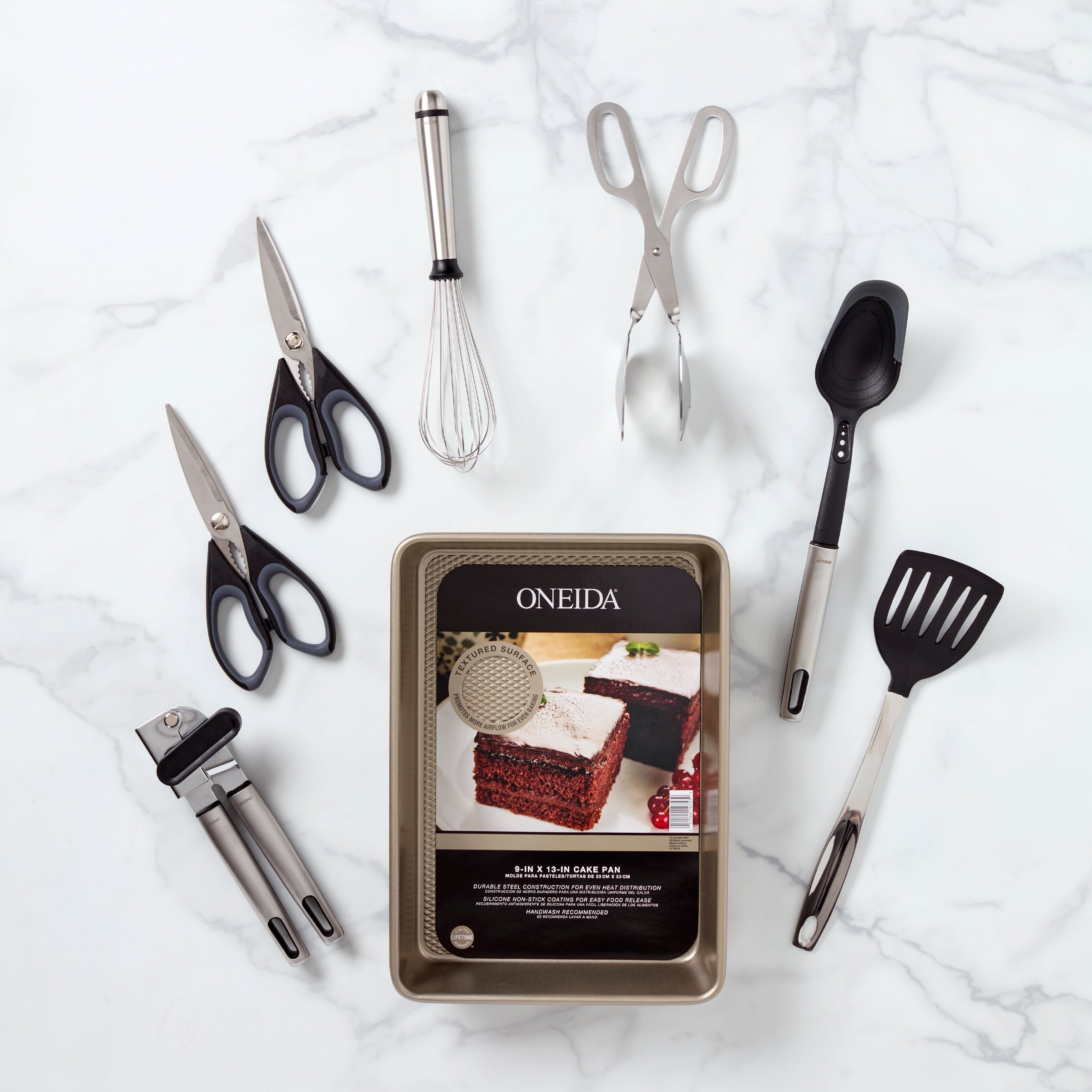 Lenox Everyday Flatware Oneida Kitchen 9x13 Textured Cake Pan - Image 2