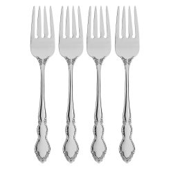 Lenox Everyday Flatware Dover Salad Forks, Set of 4