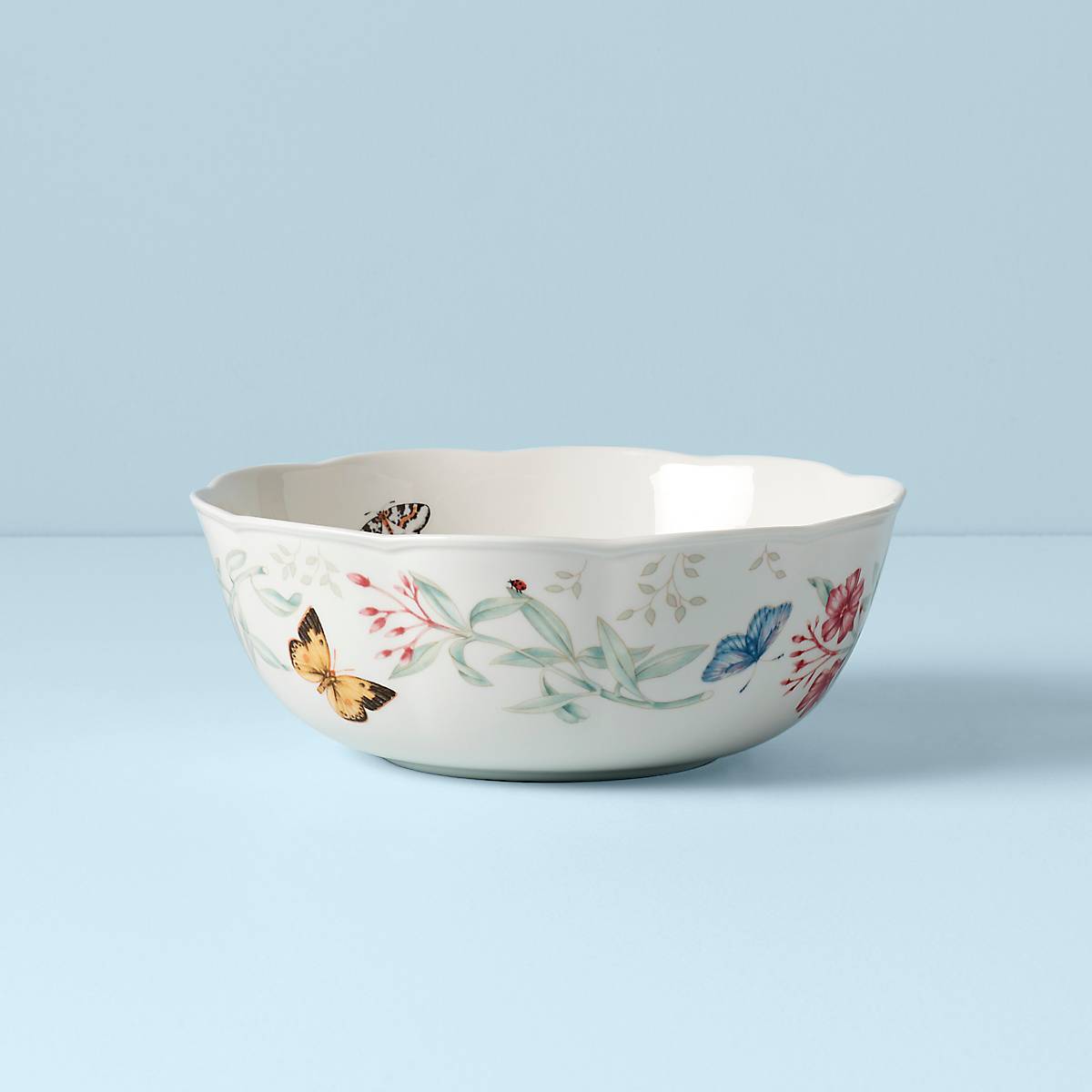 Lenox Everyday Flatware Butterfly Meadow Large Serving Bowl