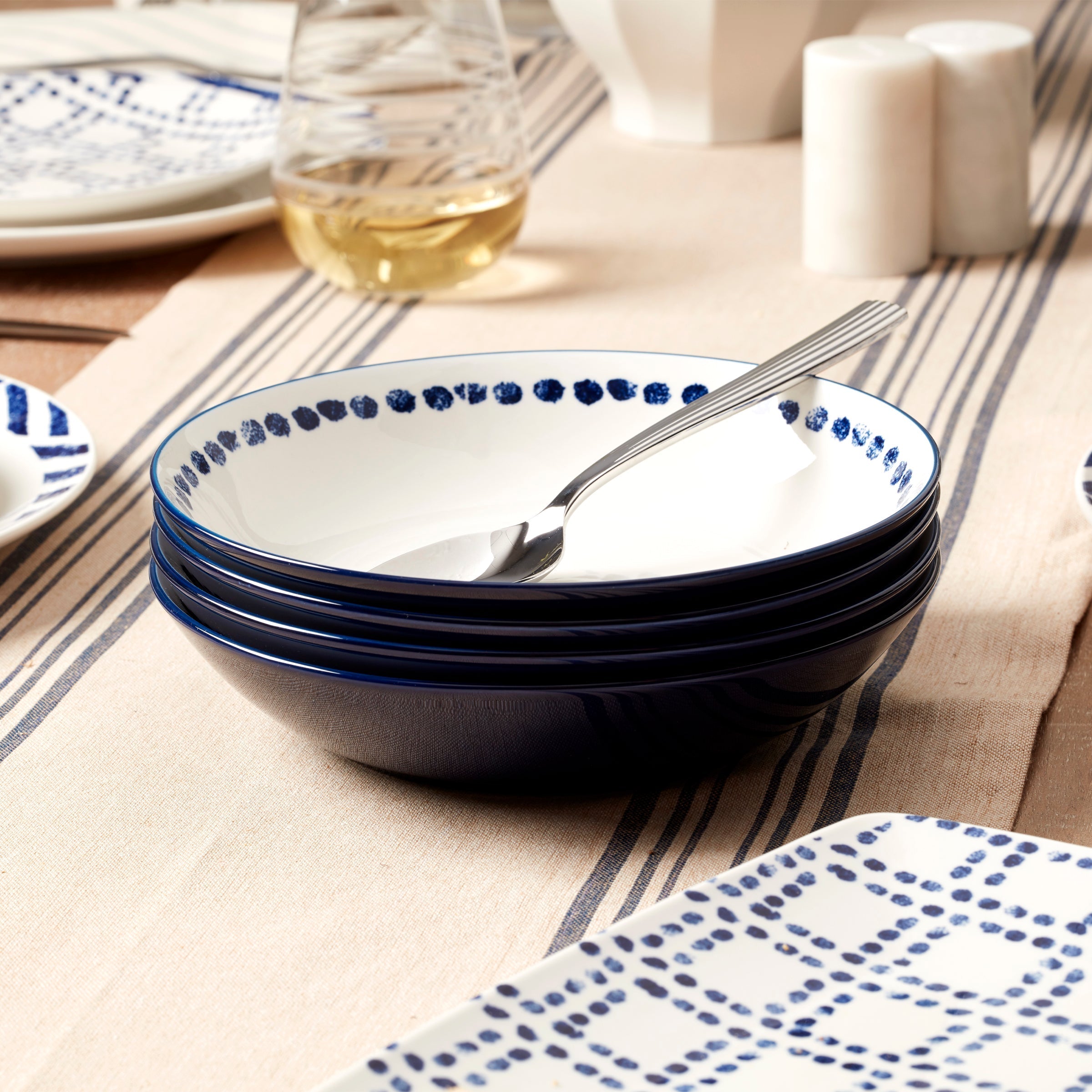 Lenox Everyday Flatware Harbour 12-Piece Dinnerware Set - Image 12