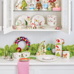 Alternative view of Lenox Everyday Flatware Merry Grinchmas Tidbit Plates, Set of 4