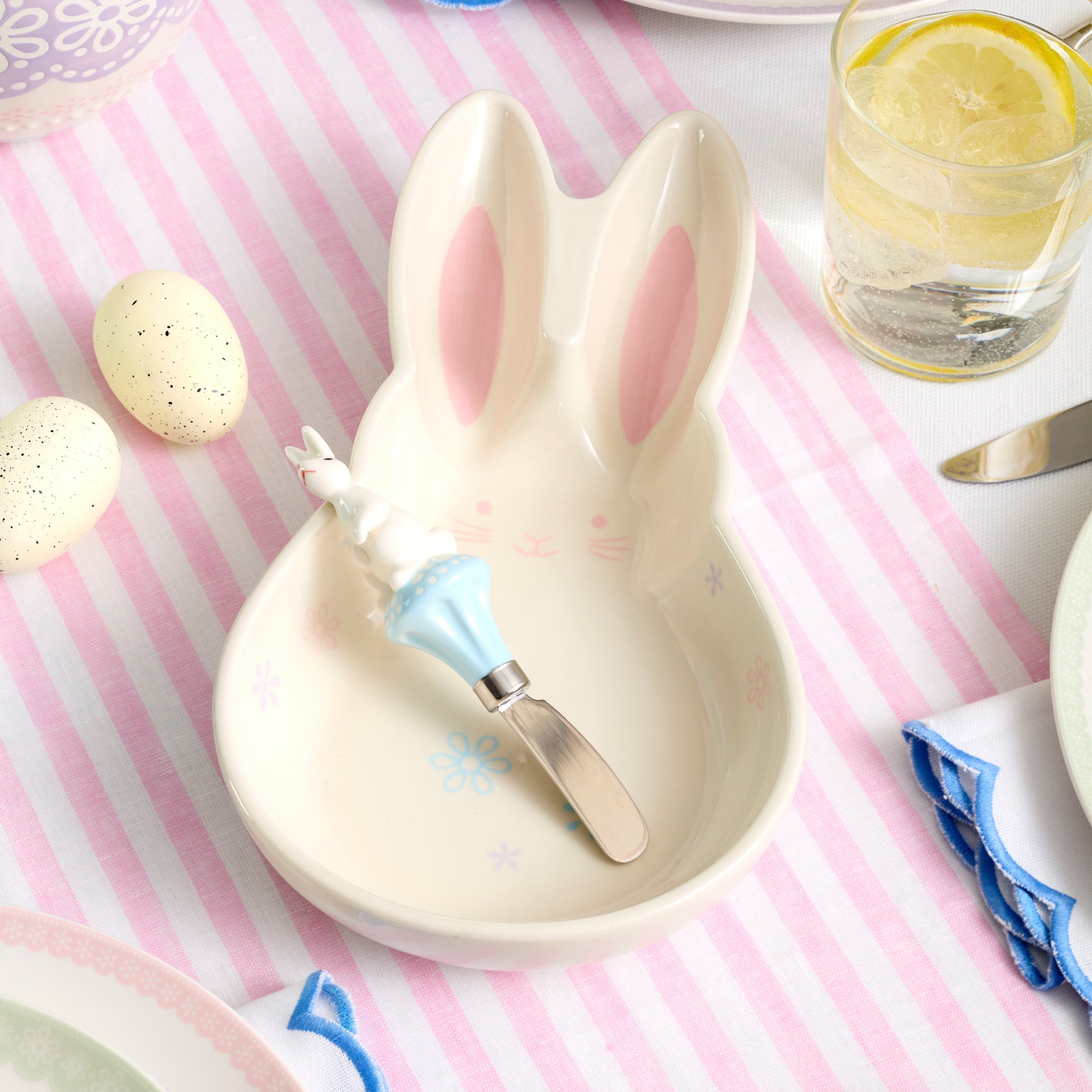 Lenox Everyday Flatware Bunny Hop Bunny Platter - Image 3