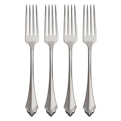Lenox Everyday Flatware Kenwood Dinner Forks, Set of 4