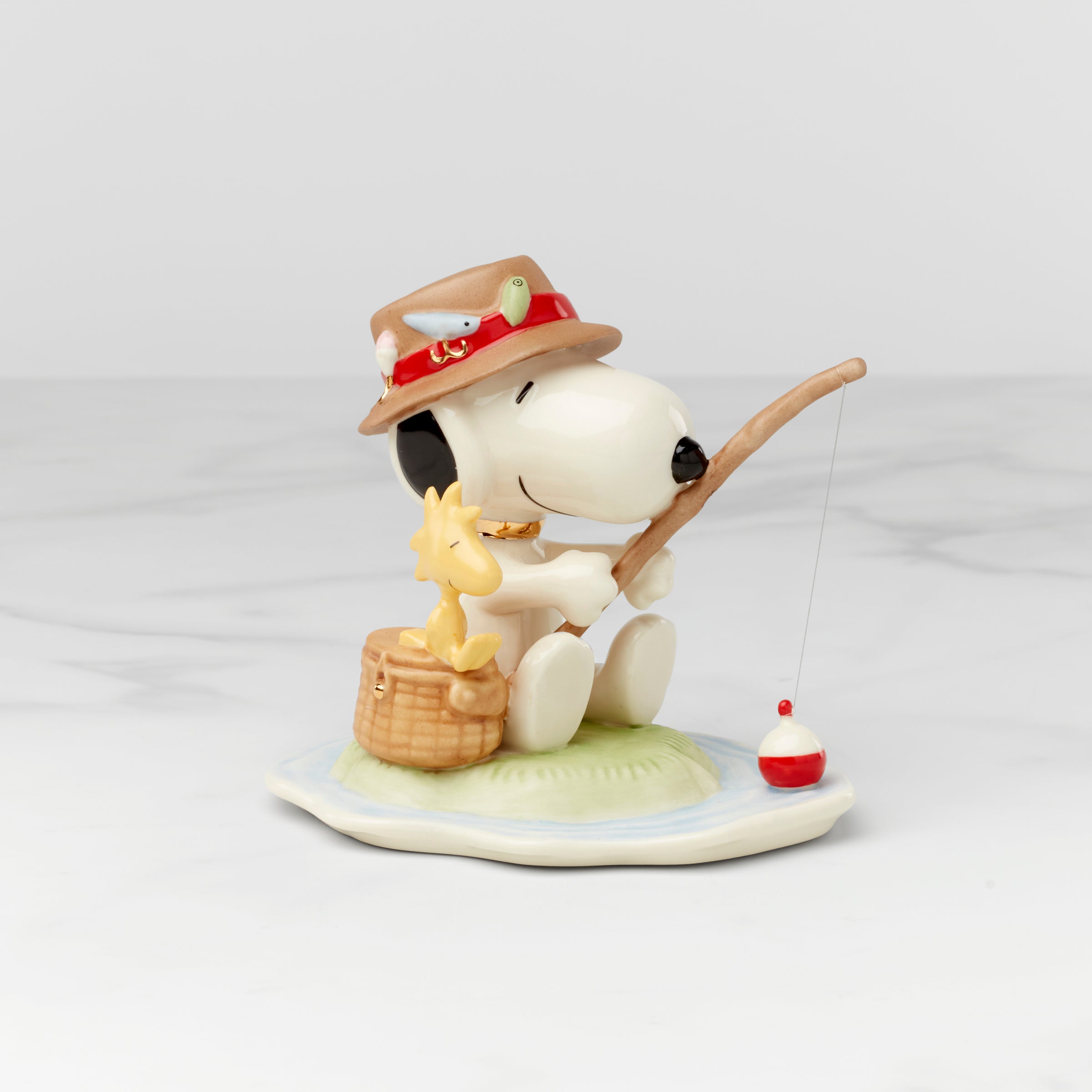Lenox Everyday Flatware Peanuts Fishing Buddies Figurine