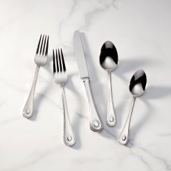 Lenox Everyday Flatware French Perle 65-Piece Flatware Set