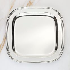 Lenox Everyday Flatware Derby Silverplate Square Tray
