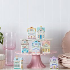 Alternative view of Lenox Everyday Flatware Bamboo Pink Medium Cake Stand