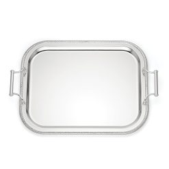 Lenox Everyday Flatware Silverplate Rectangular Tray With Handles