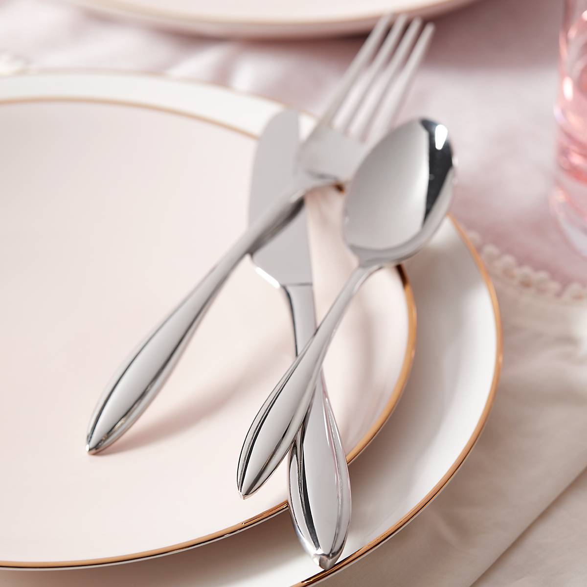 Lenox Everyday Flatware Sculpt 65-Piece Flatware Set - Image 4
