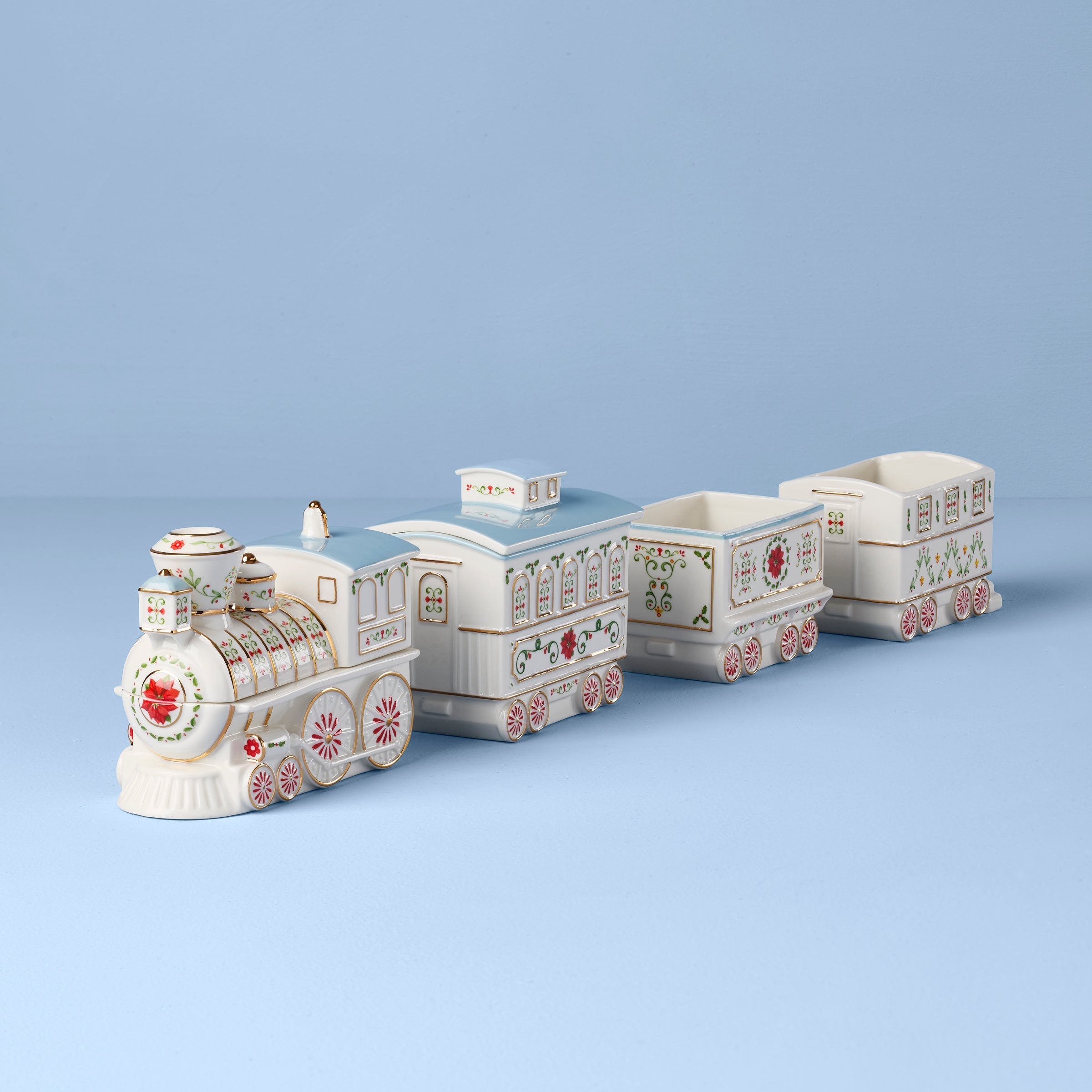 Lenox Everyday Flatware Lenox Holiday Village Christmas Train Server