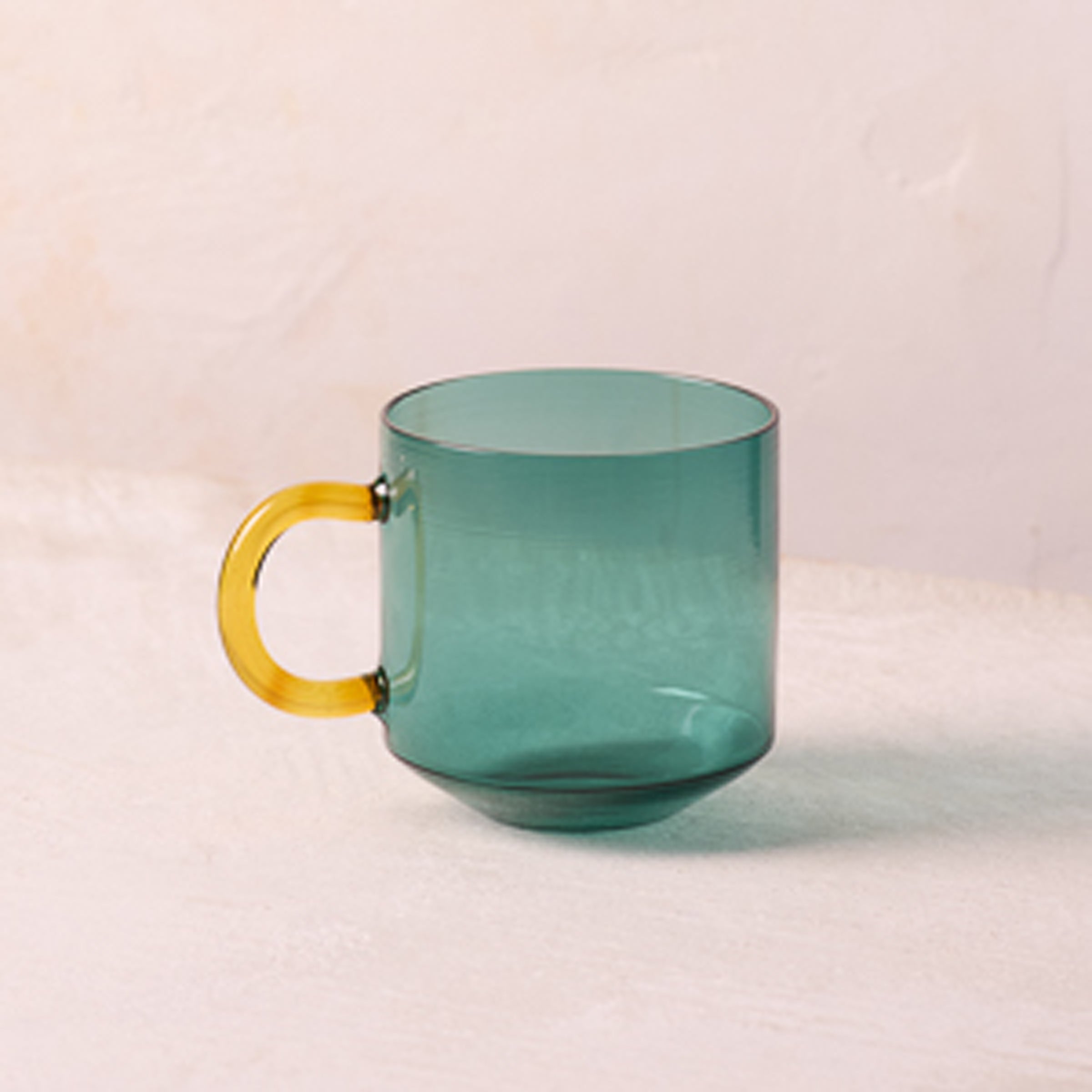 Lenox Everyday Flatware Niko Teal Glass Mug