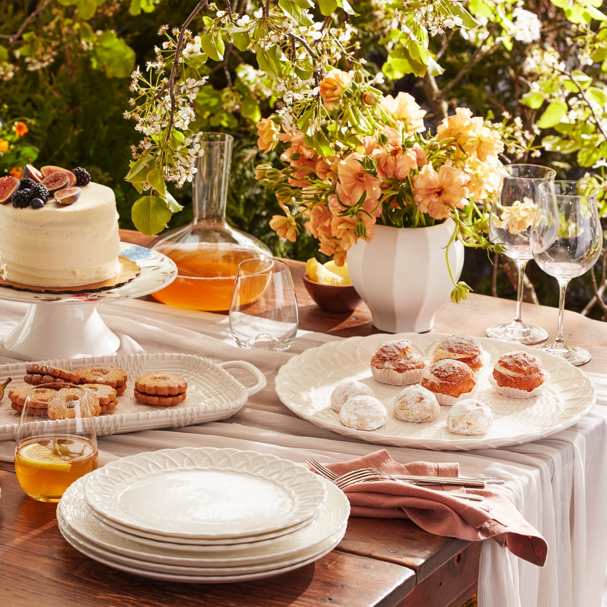 Lenox Everyday Flatware Wicker Creek 12-Piece Dinnerware Set - Image 2