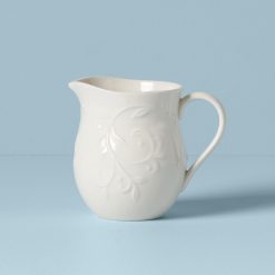 Lenox Everyday Flatware Opal Innocence Carved Creamer