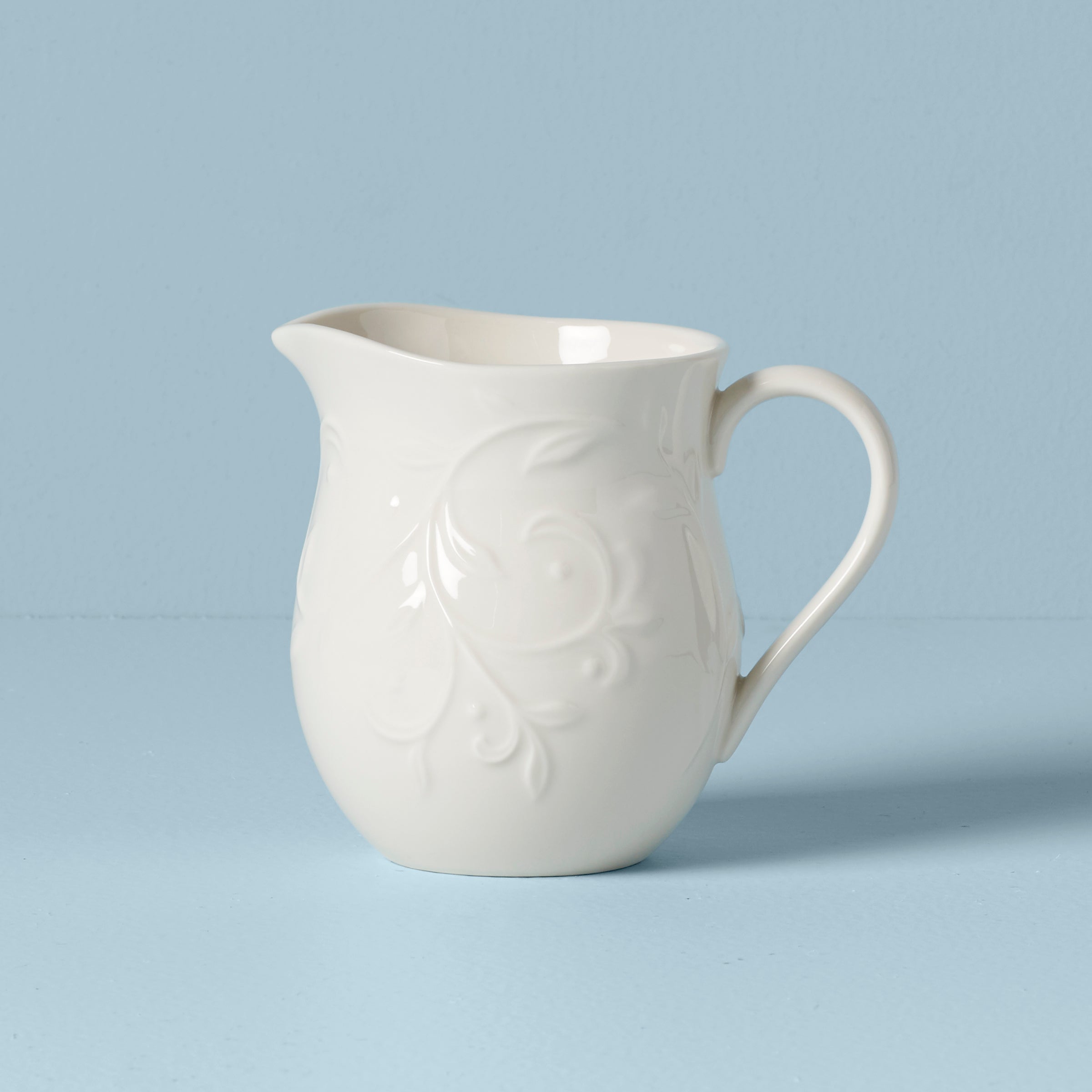 Lenox Everyday Flatware Opal Innocence Carved Creamer
