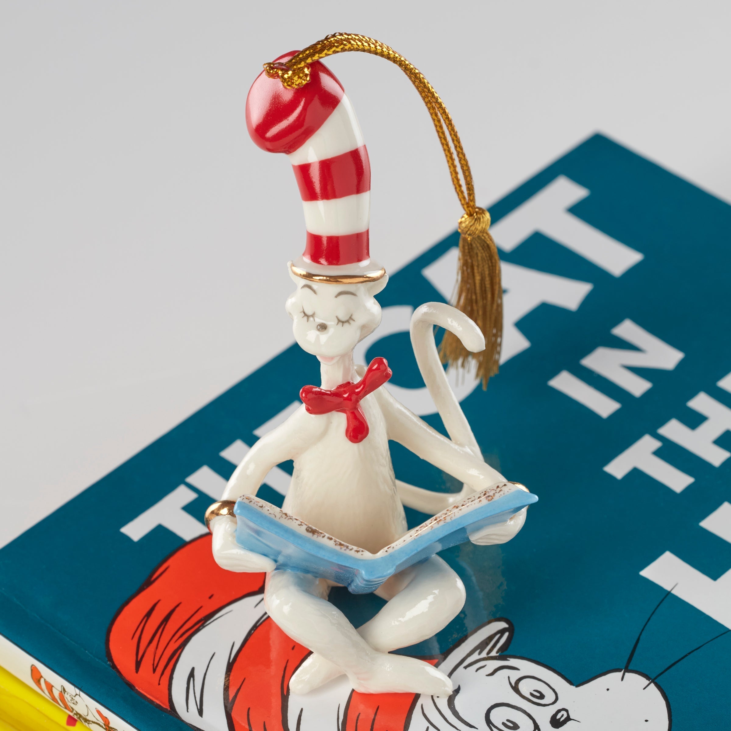 Lenox Everyday Flatware Cat In The Hat Ornament - Image 3