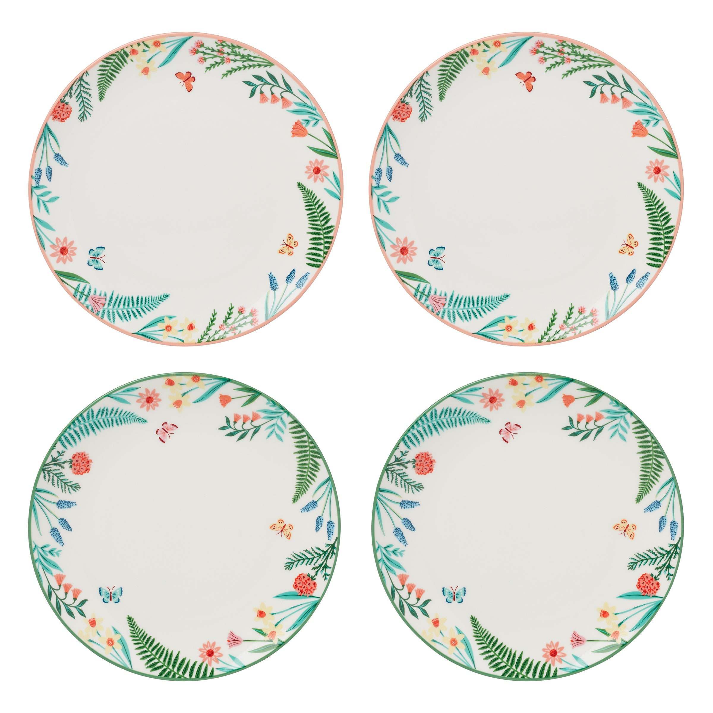 Lenox Everyday Flatware First Blooms Accent Plates, Set of 4
