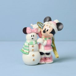 Lenox Everyday Flatware 2026 Minnie Mouse's Matching Snowman Ornament