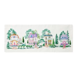 Alternative view of Lenox Everyday Flatware Lenox Spice Village 14x36 Centerpiece Table Runner