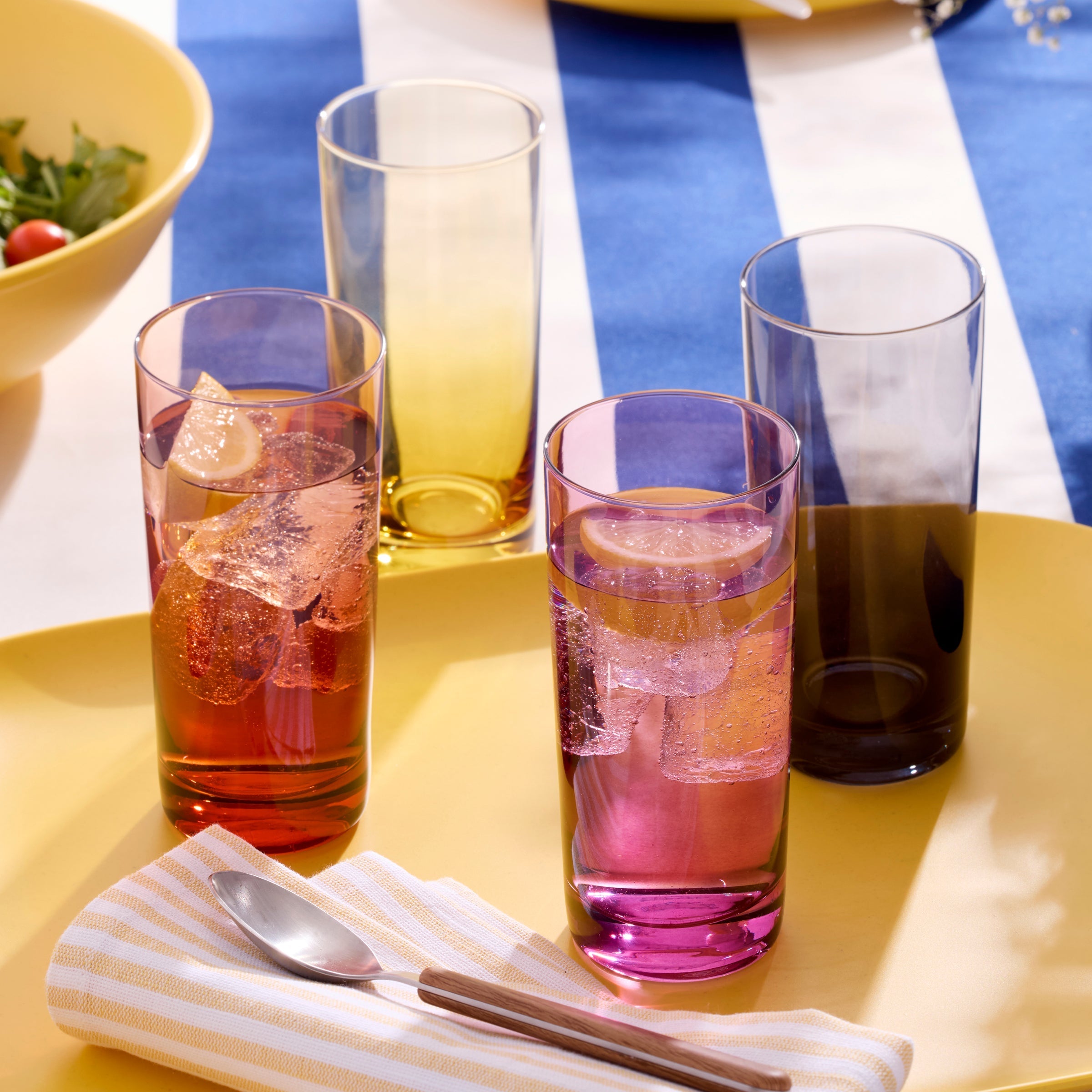 Lenox Everyday Flatware Golden Hour Highball Glasses, Set of 4 - Image 4
