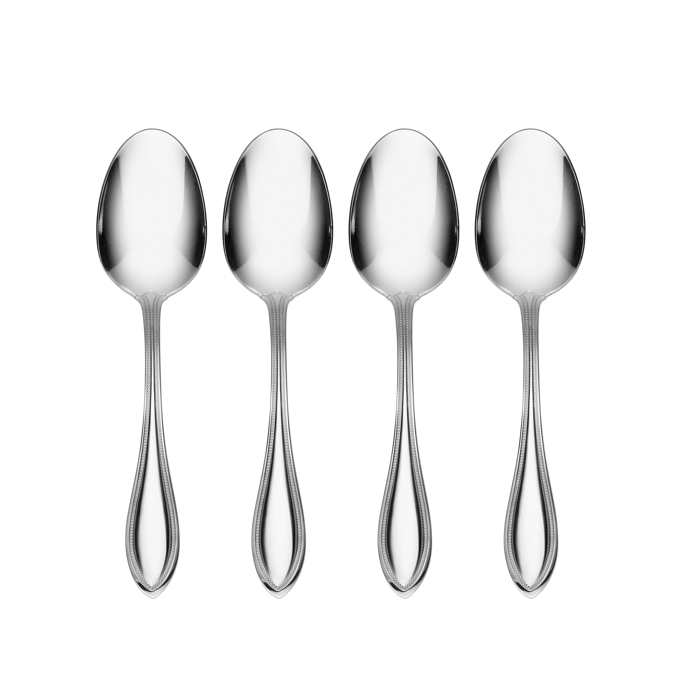 Lenox Everyday Flatware American Harmony Dinner Spoons, Set of 4