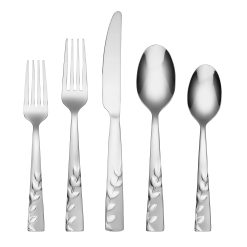 Lenox Everyday Flatware Blossom Sand 20-Piece Flatware Set