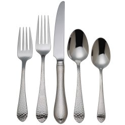 Lenox Everyday Flatware Hammered Antique 5-Piece Place Setting