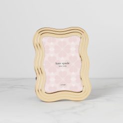 Lenox Everyday Flatware South Street Gold 5x7 Wavy Photo Frame