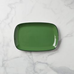 Lenox Everyday Flatware Make It Pop Green Platter