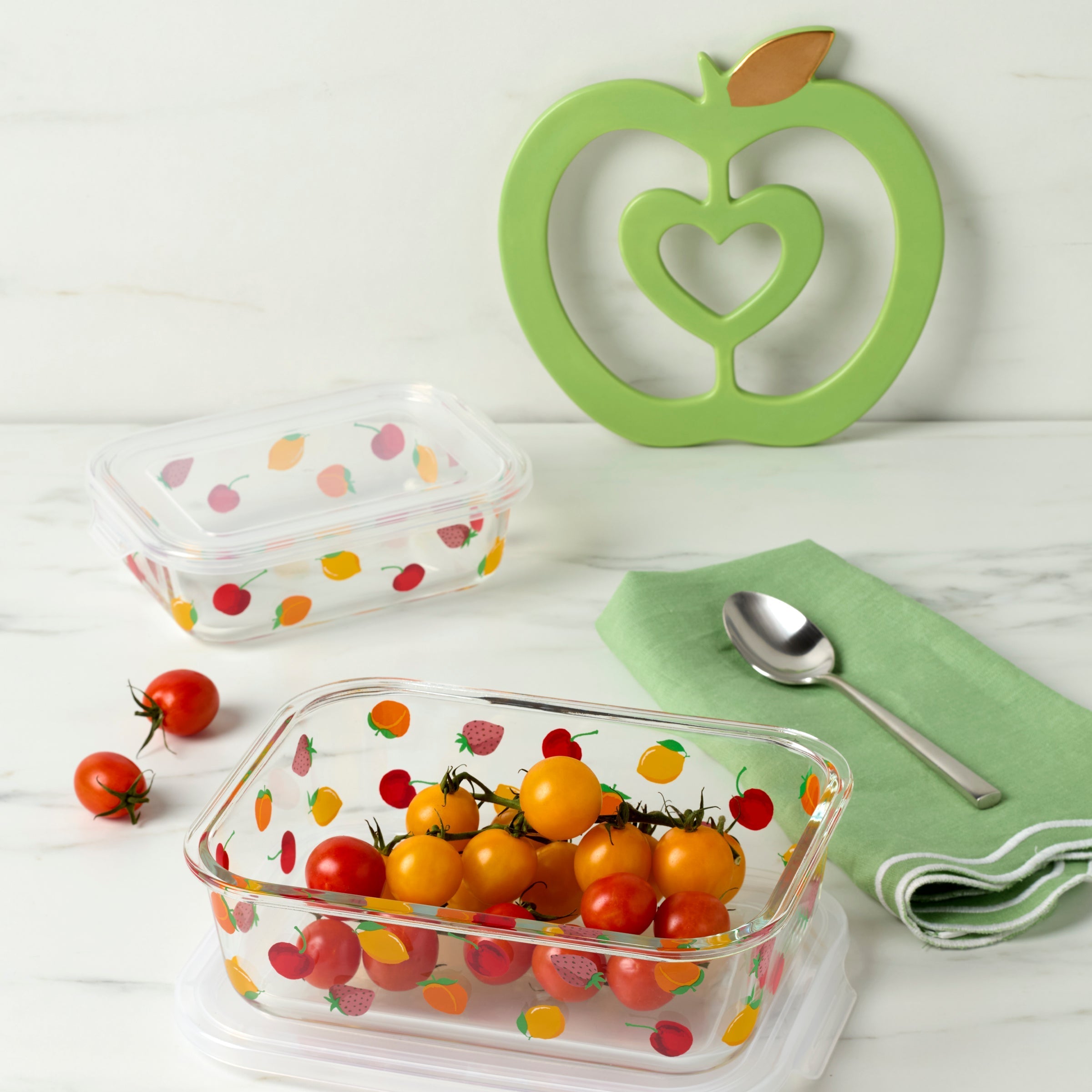 Lenox Everyday Flatware Tutti Fruity Apple Trivet - Image 5