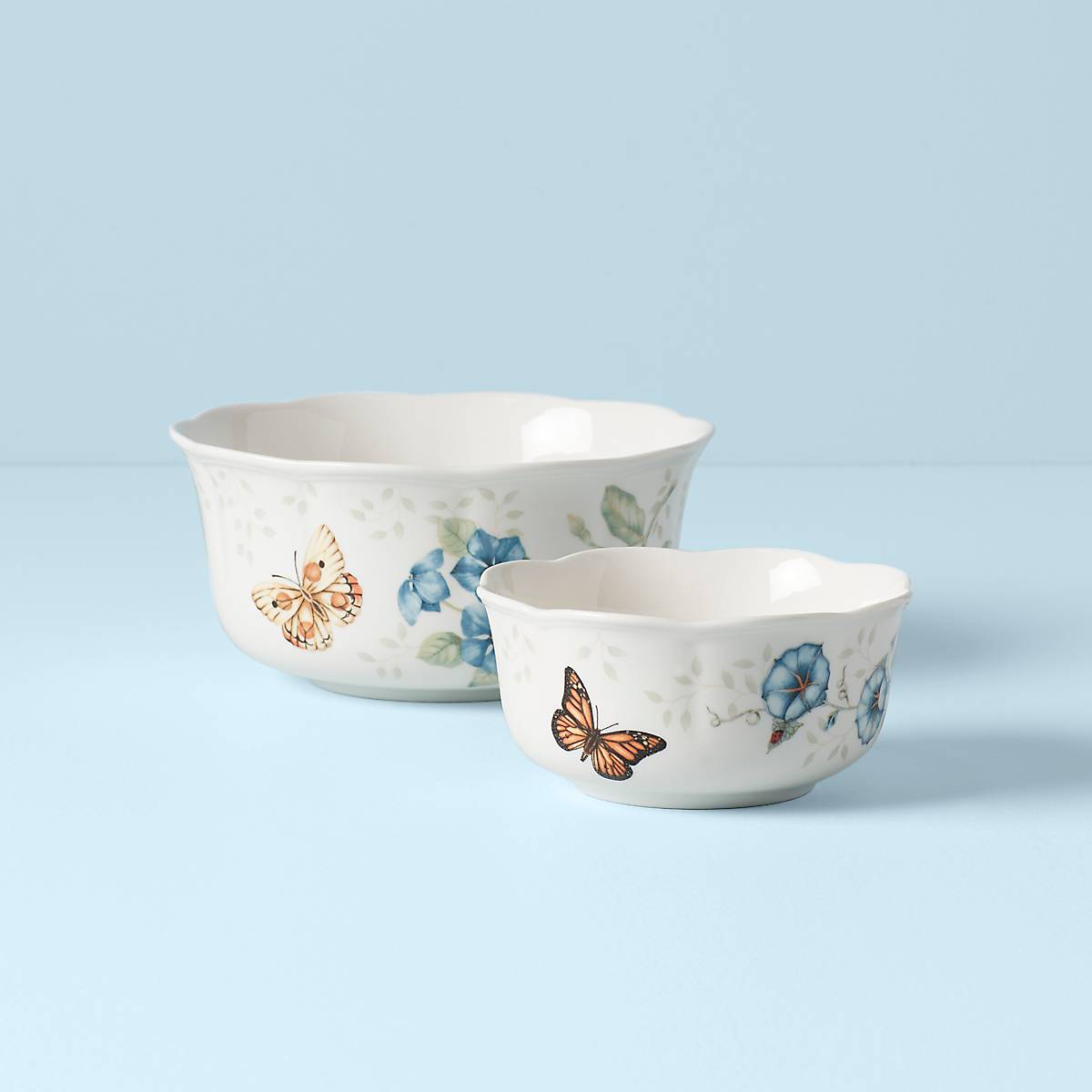 Lenox Everyday Flatware Butterfly Meadow 2-Piece Bowl Set - Image 2