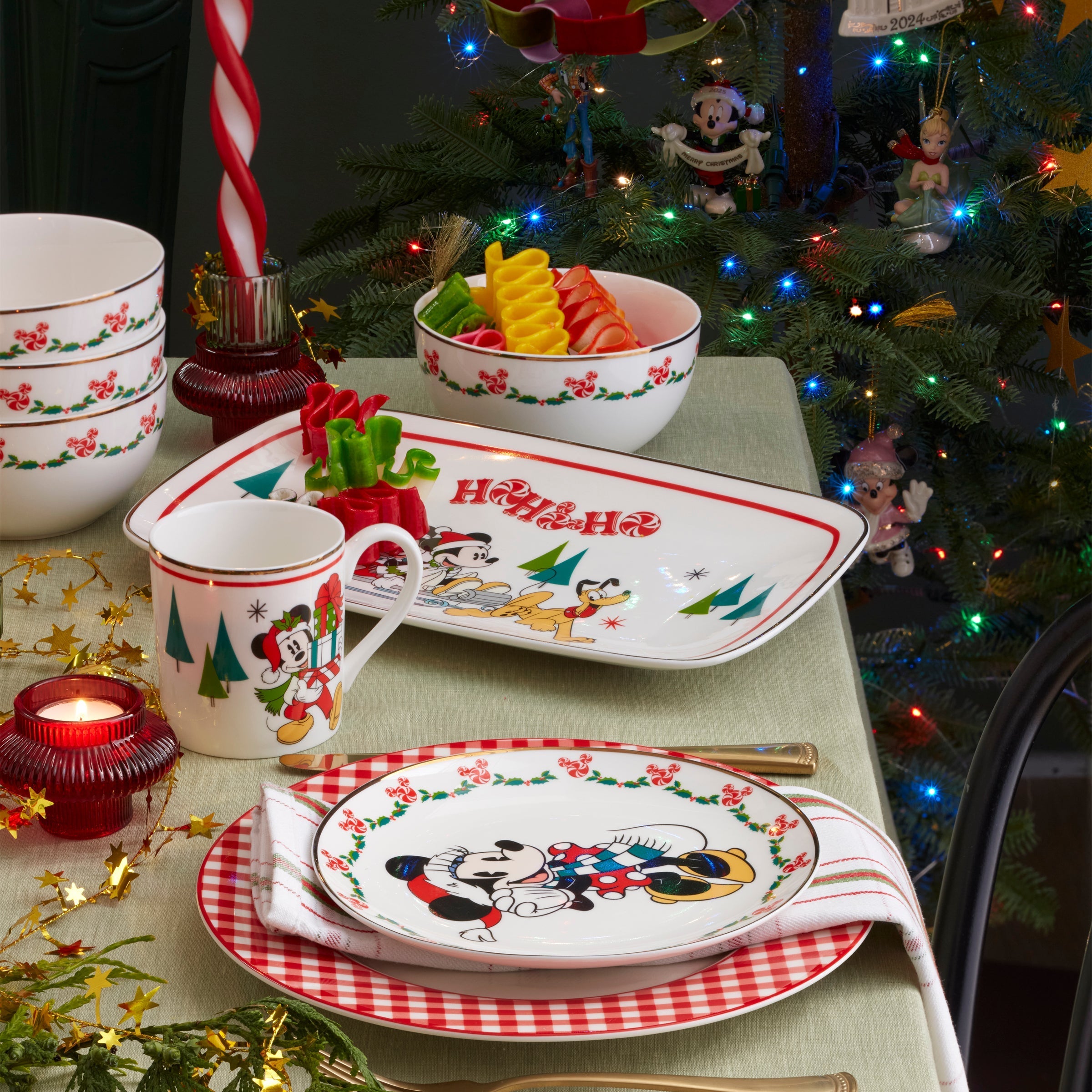 Lenox Everyday Flatware Disney Holiday Hors d'Oeuvres Tray - Image 3