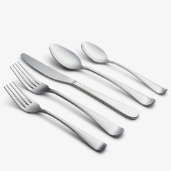 Lenox Everyday Flatware Rhiannon Satin 45-Piece Flatware Set