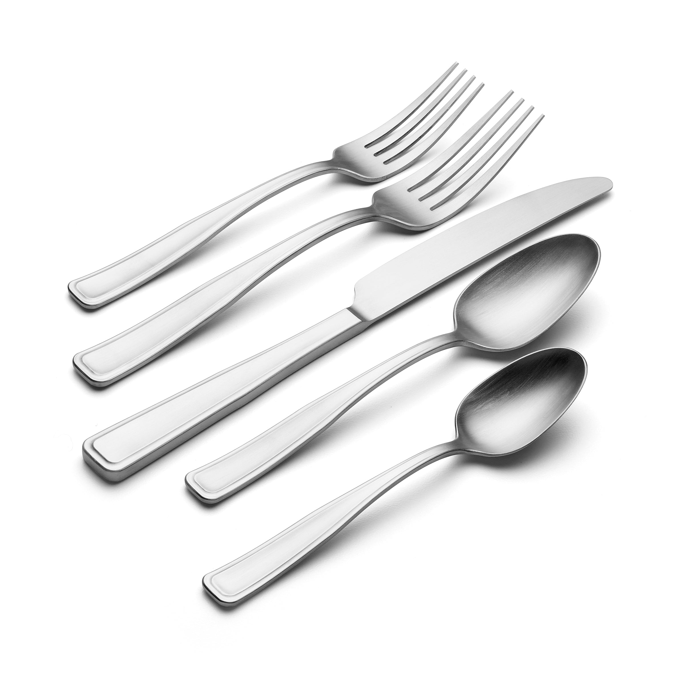 Lenox Everyday Flatware Reid Satin 20-Piece Flatware Set - Image 2
