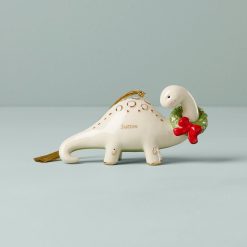 Lenox Everyday Flatware Personalized Dinosaur Ornament