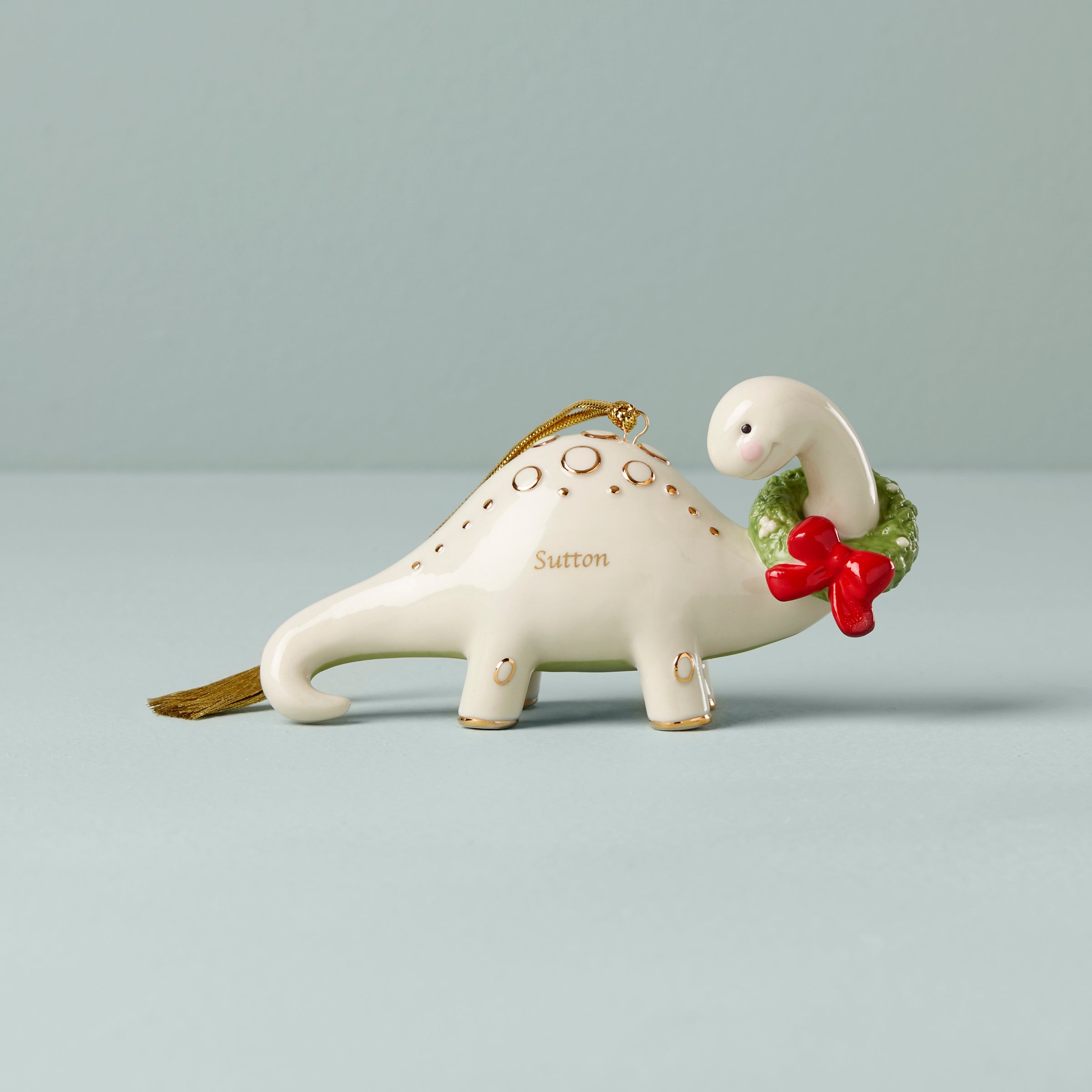 Lenox Everyday Flatware Personalized Dinosaur Ornament