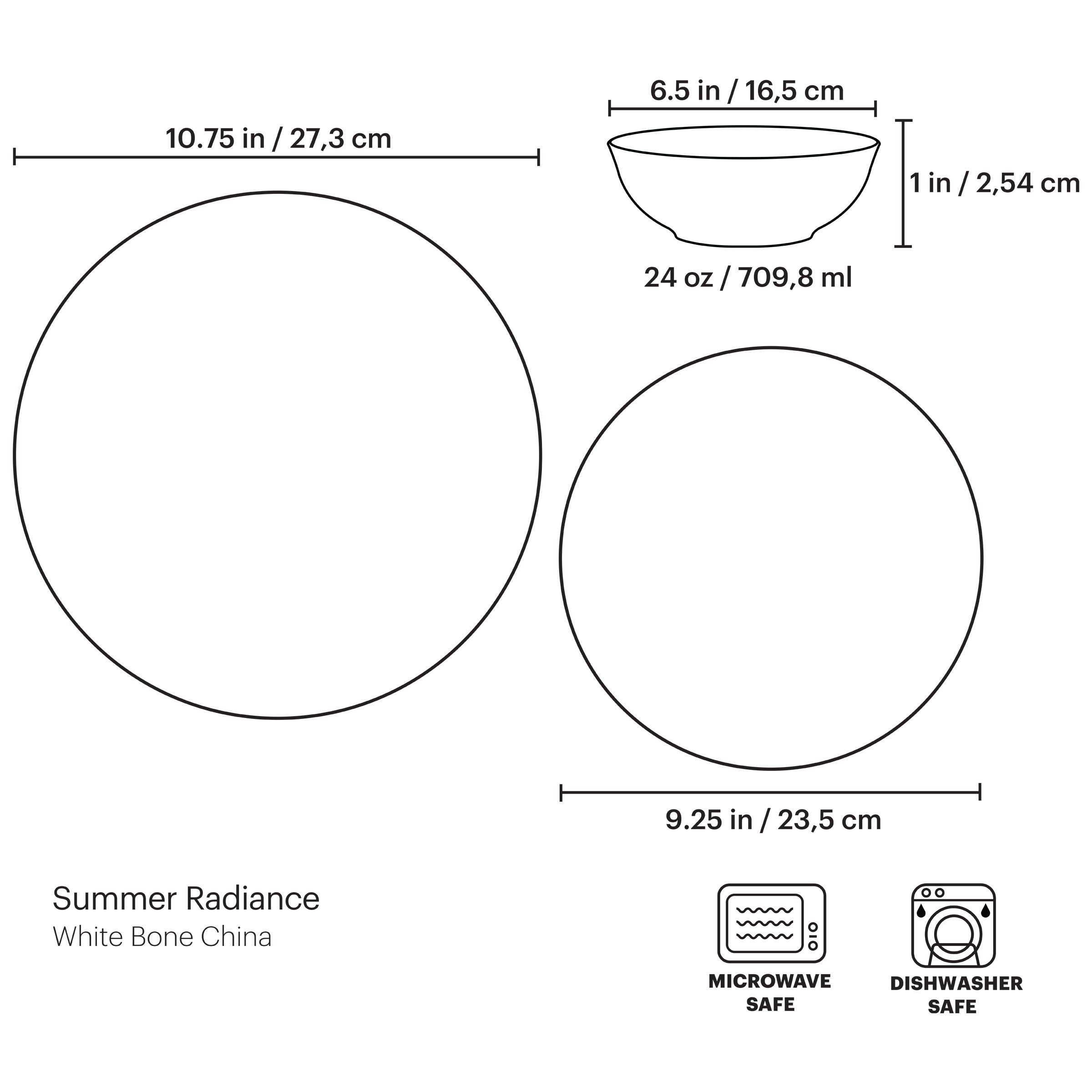 Lenox Everyday Flatware Summer Radiance 12-Piece Dinnerware Set - Image 2