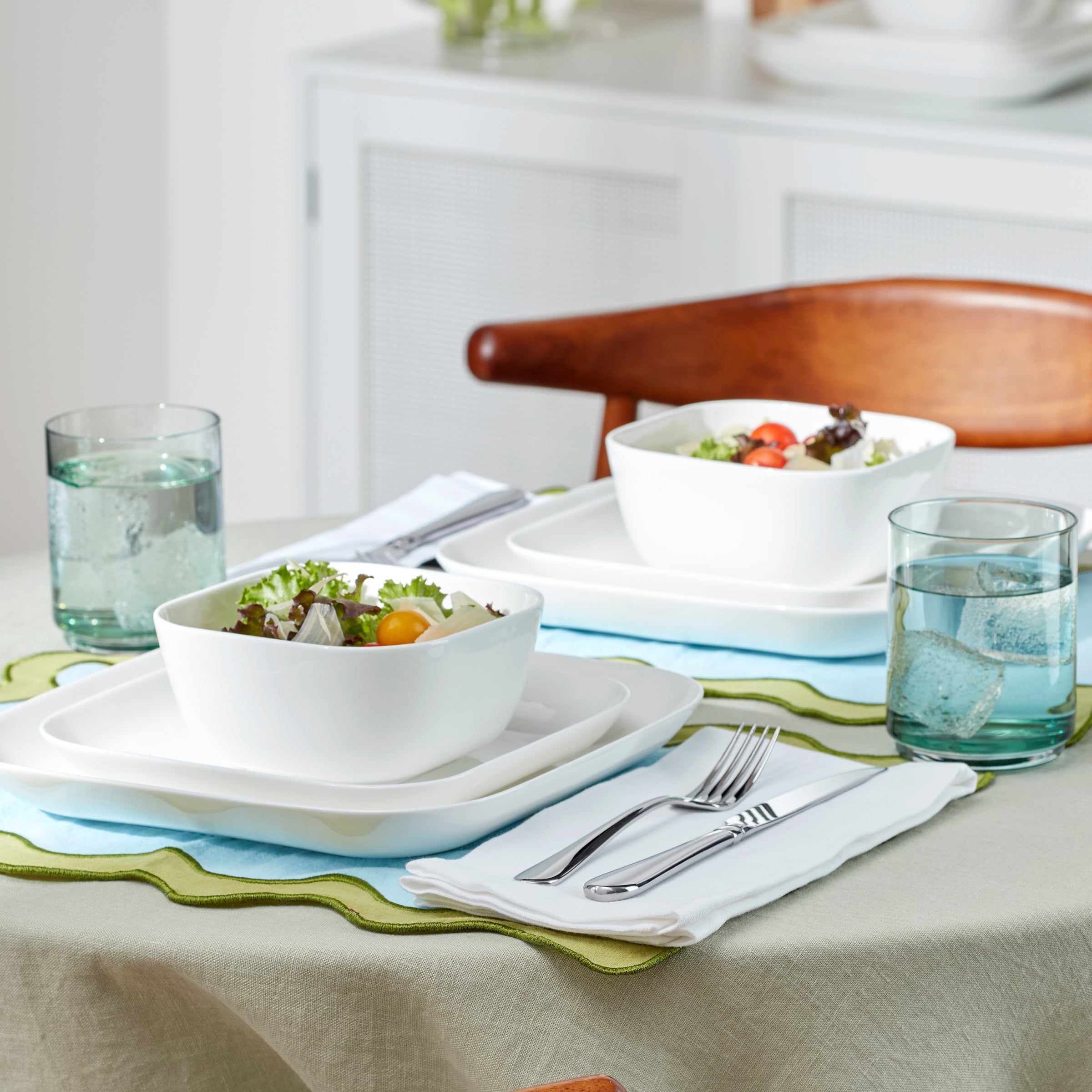 Lenox Everyday Flatware Studio 1414 Square 12-Piece Dinnerware Set - Image 8
