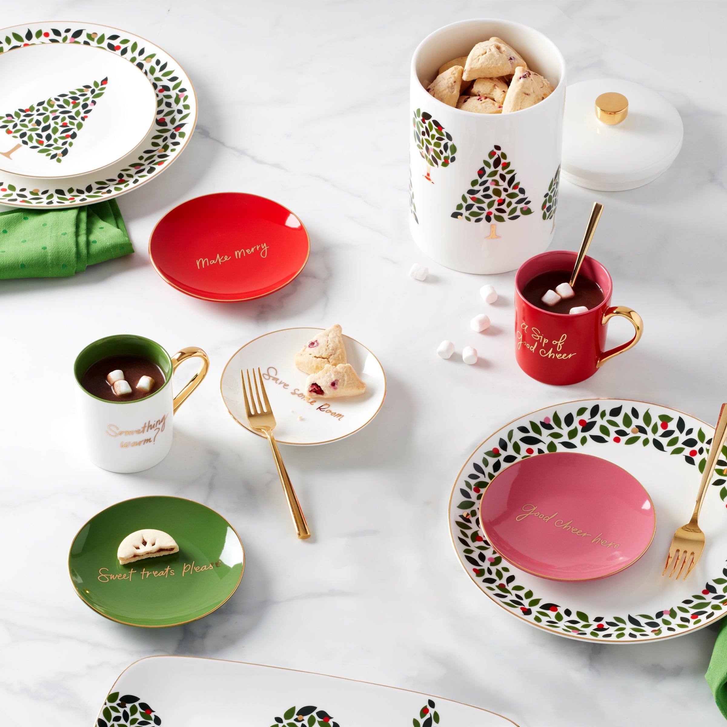 Lenox Everyday Flatware Evergreen Dinner Plates, Set of 4 - Image 3