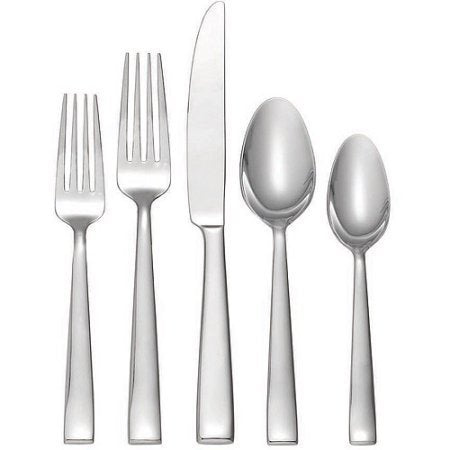 Lenox Everyday Flatware Monolith 20-Piece Flatware Set
