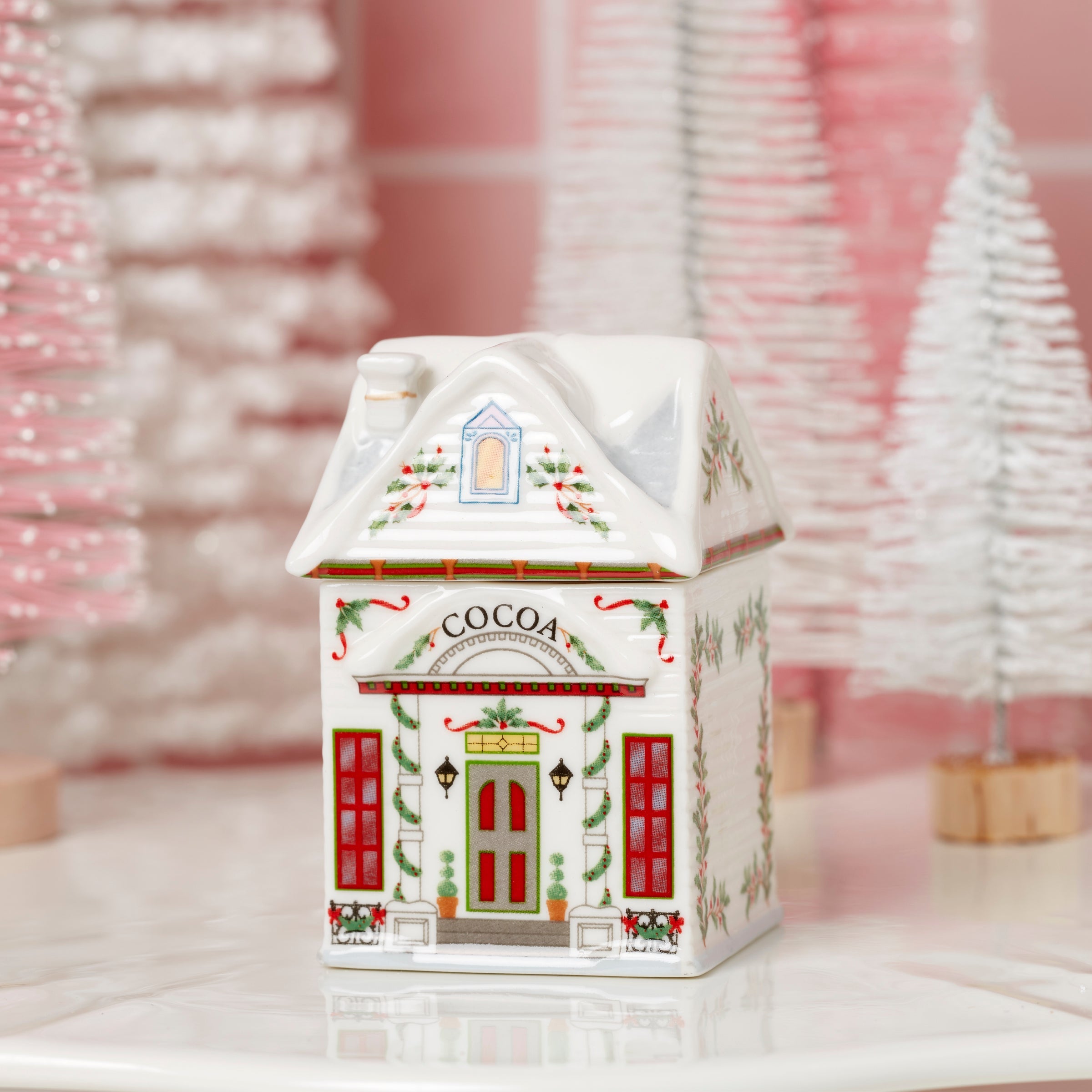 Lenox Everyday Flatware Lenox Spice Village 6-Piece Christmas Spice Jar Set - Image 4
