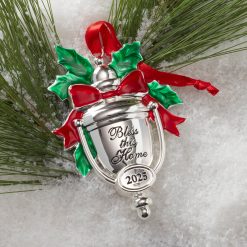 Alternative view of Lenox Everyday Flatware 2025 Bless This Home Silverplate Ornament